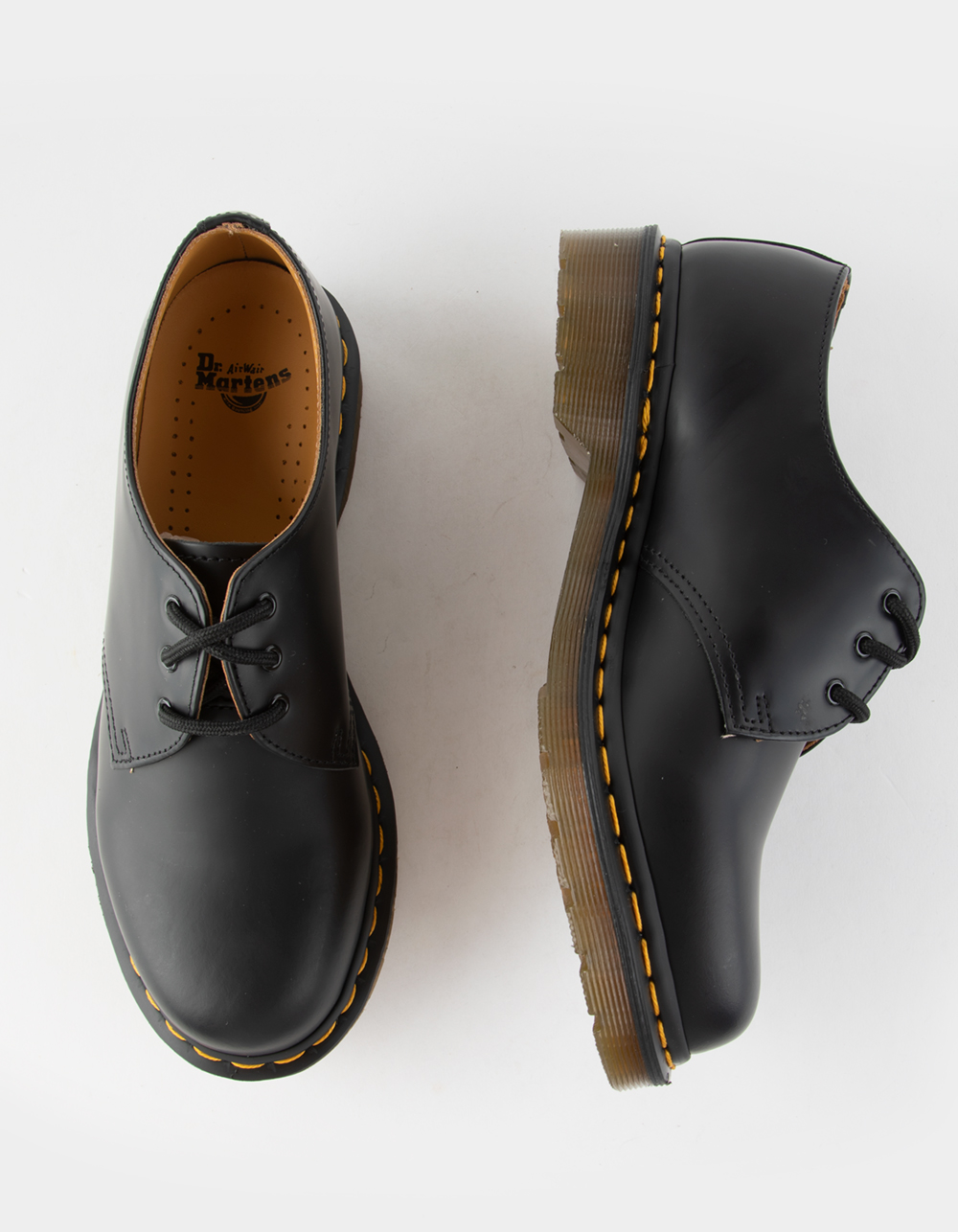 DR. MARTENS 1461 Womens Smooth Leather Oxford Shoes - BLACK | Tillys