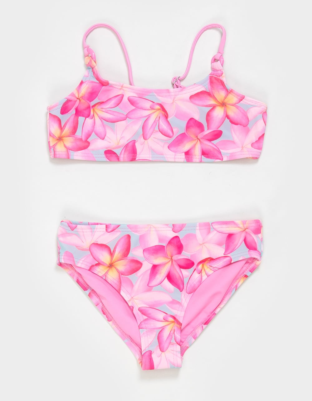 DAMSEL Aloha Girls Bralette Bikini Set - MULTI