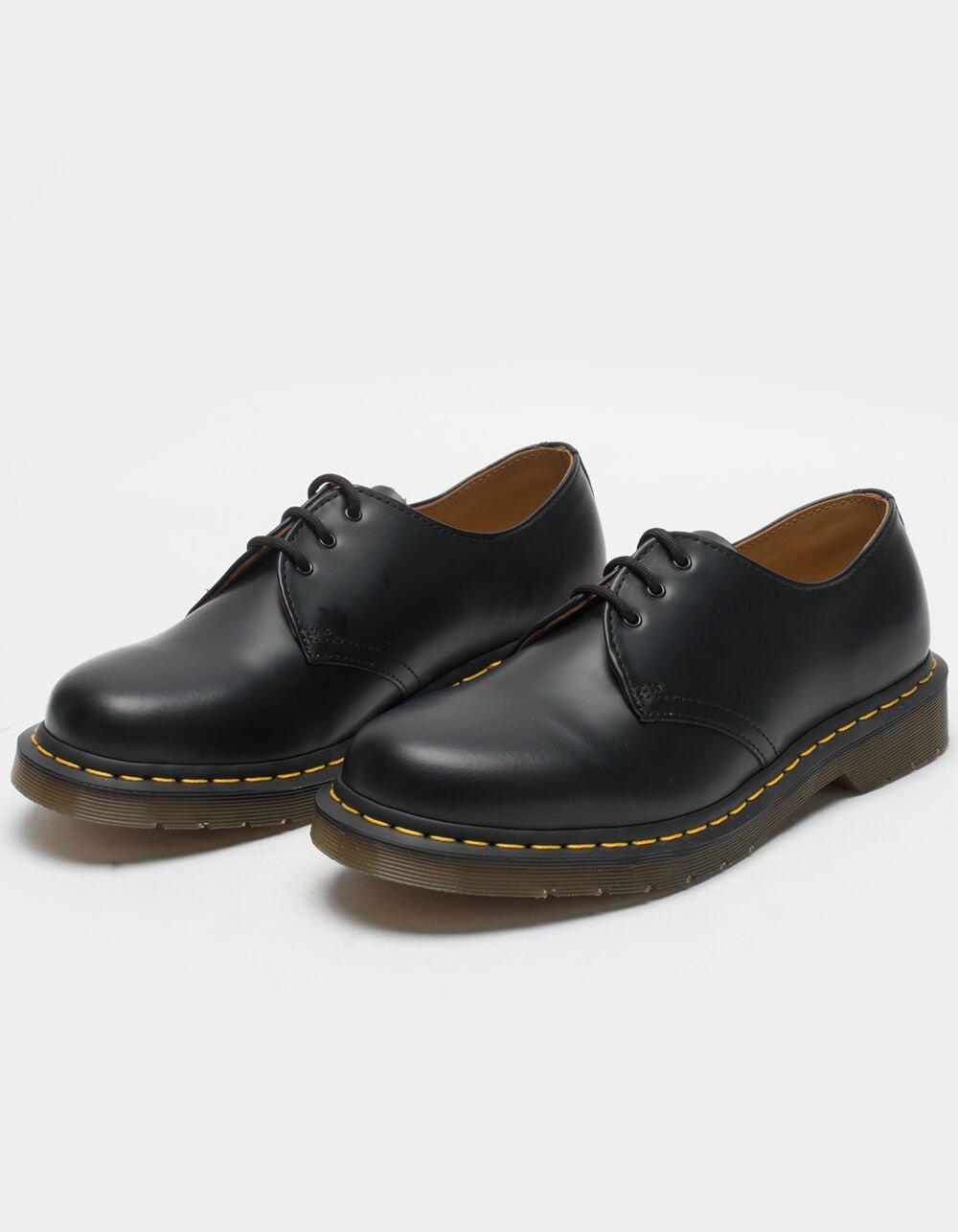 DR. MARTENS 1461 Smooth Leather Mens Oxford Shoes - BLACK