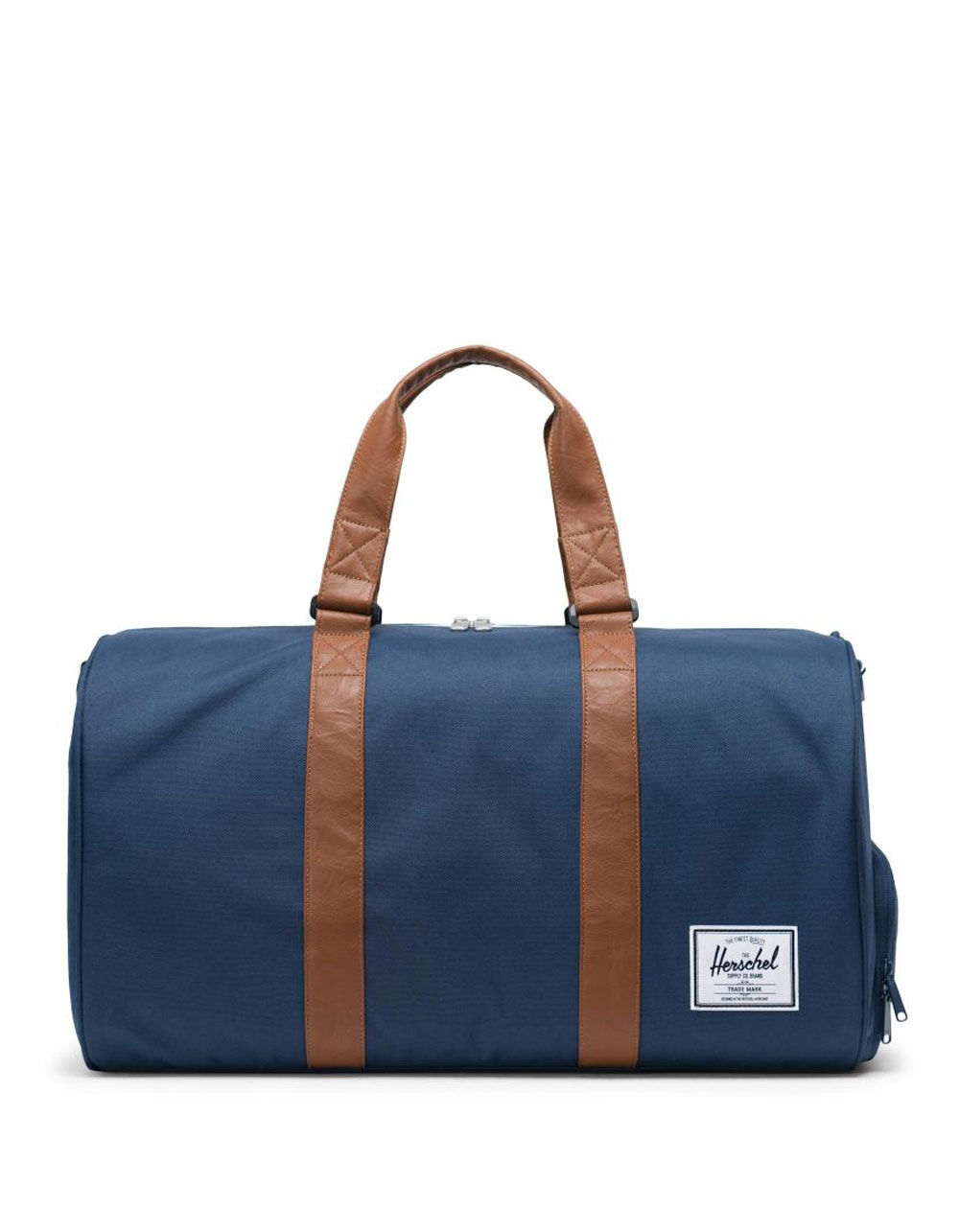 Blue Herschel Supply Co Mens Bags Gym bags and sports bags Herschel Novel Duffle Bag in Navy Tan for Men 