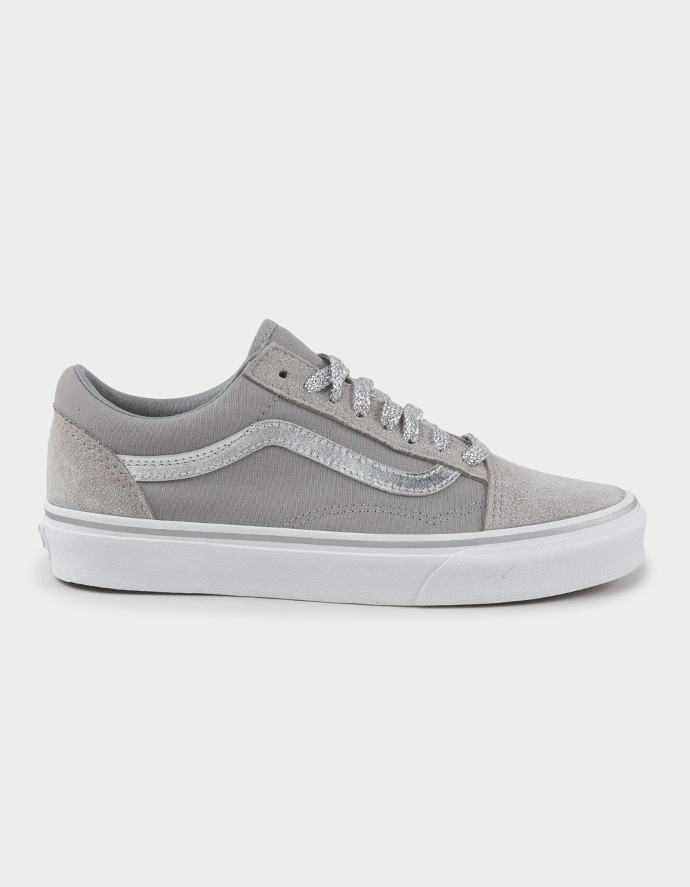 VANS Old Skool Metallic Womens Shoes - GRAY