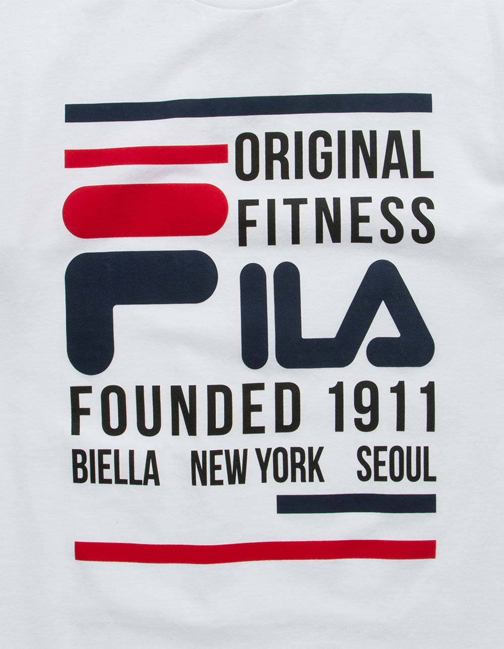 FILA Original Fitness Mens T-Shirt - WHITE | Tillys