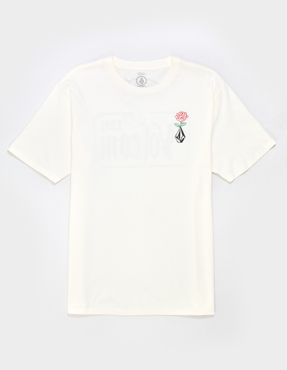 VOLCOM Pleasantry Mens Tee - OFF WHITE