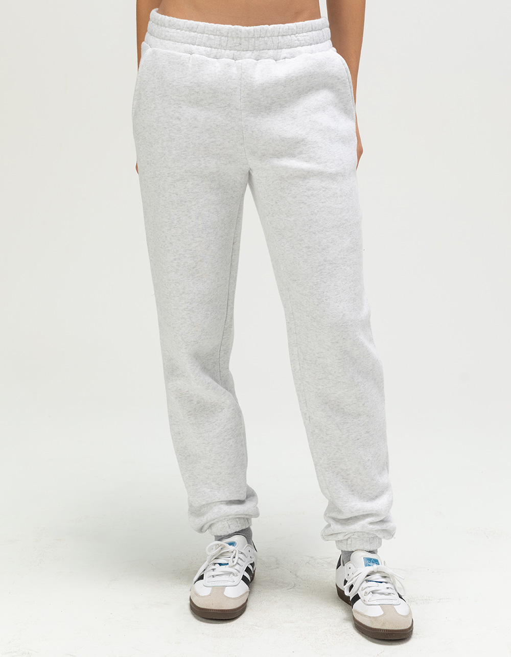 JUICY COUTURE Womens Jogger Sweatpants - HEATHER GRAY