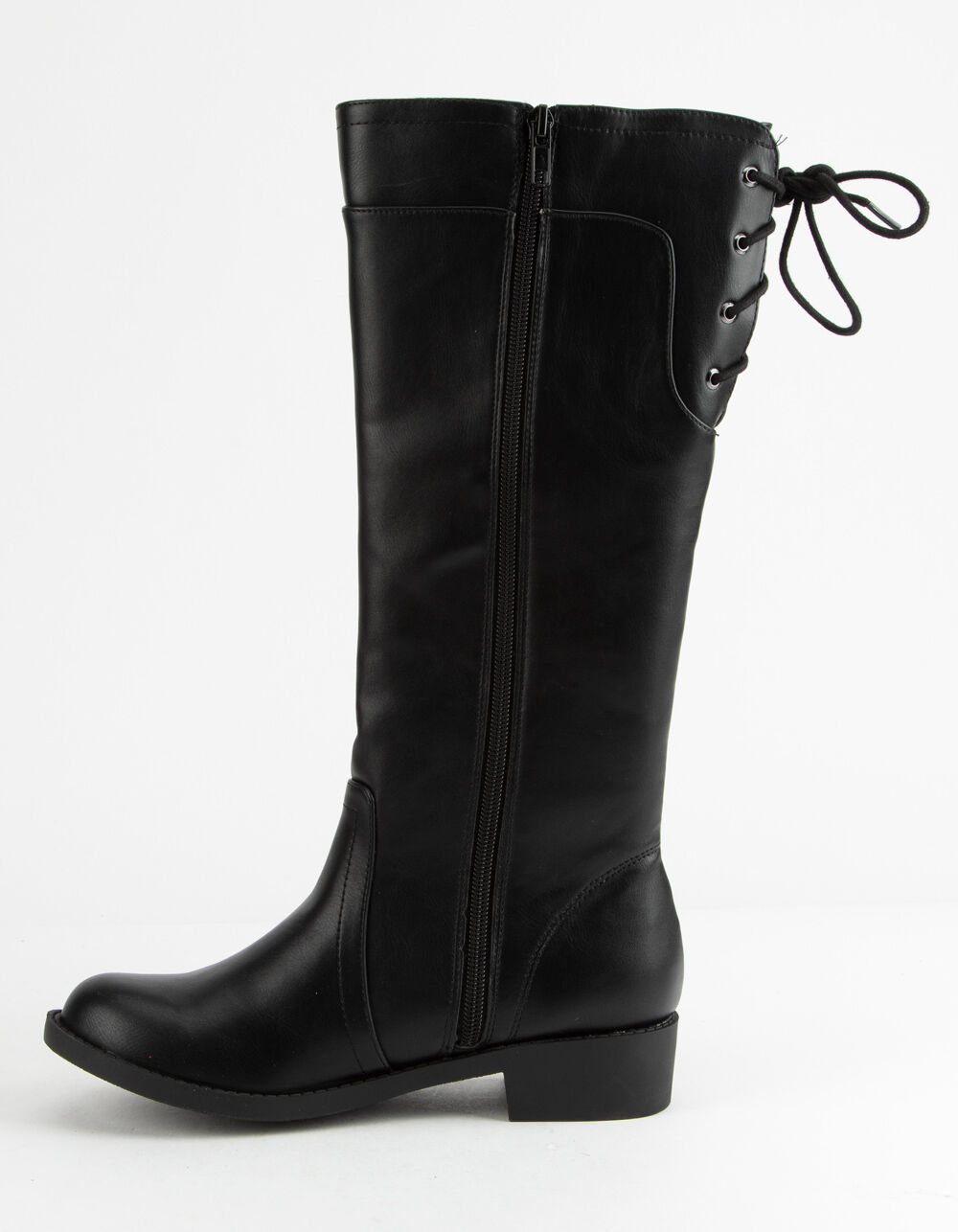 SODA Tall Black Girls Riding Boots image number 2