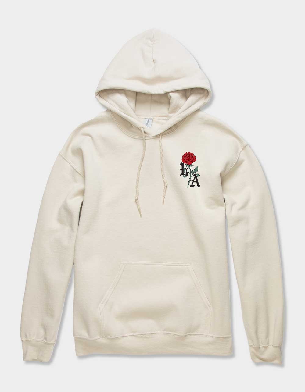 LOS ANGELES Rose LA Unisex Hoodie - SAND