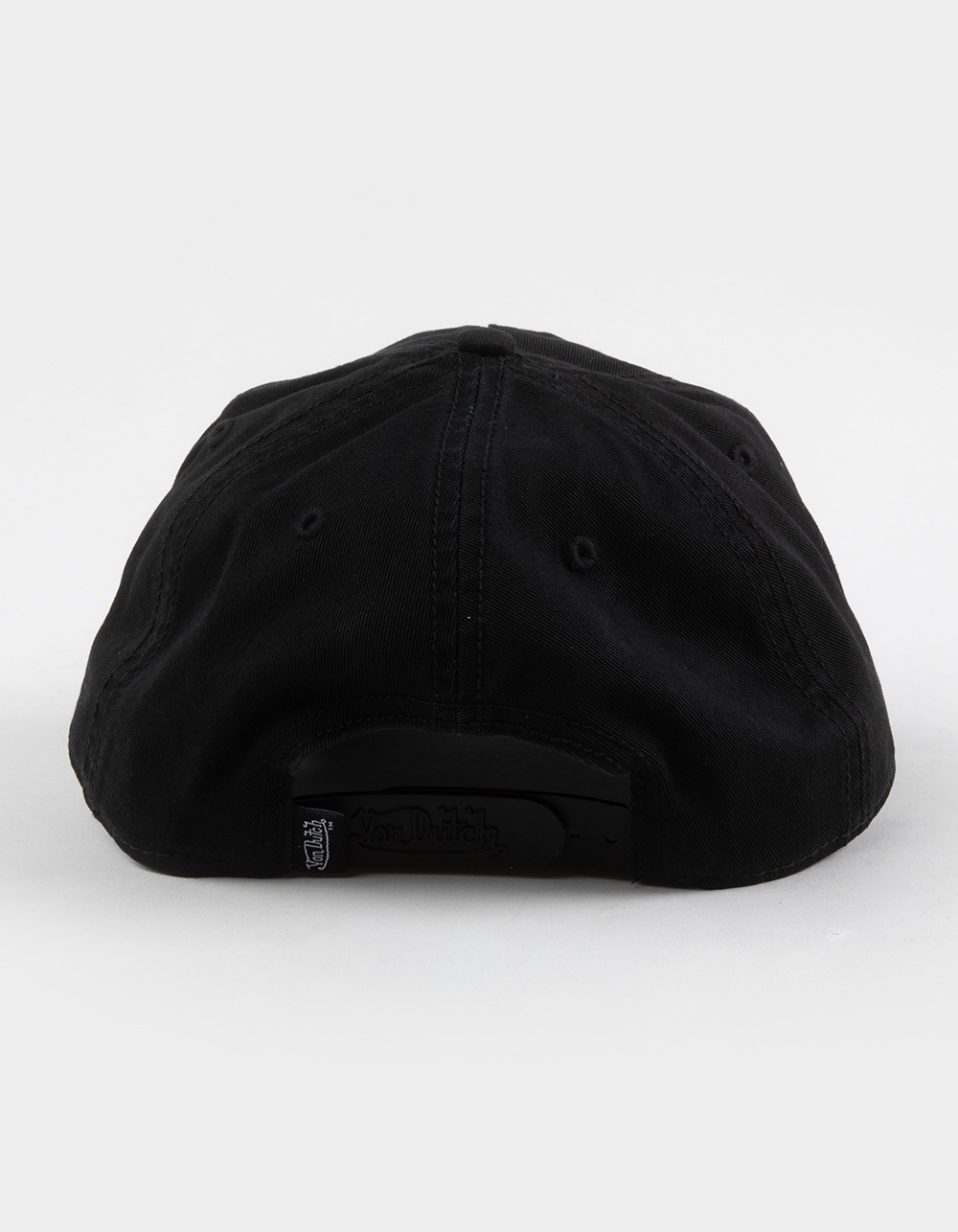 VON DUTCH Motocross Snapback Hat - BLACK