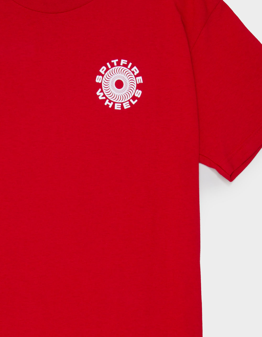 SPITFIRE Classic 87 Swirl Mens Tee - RED