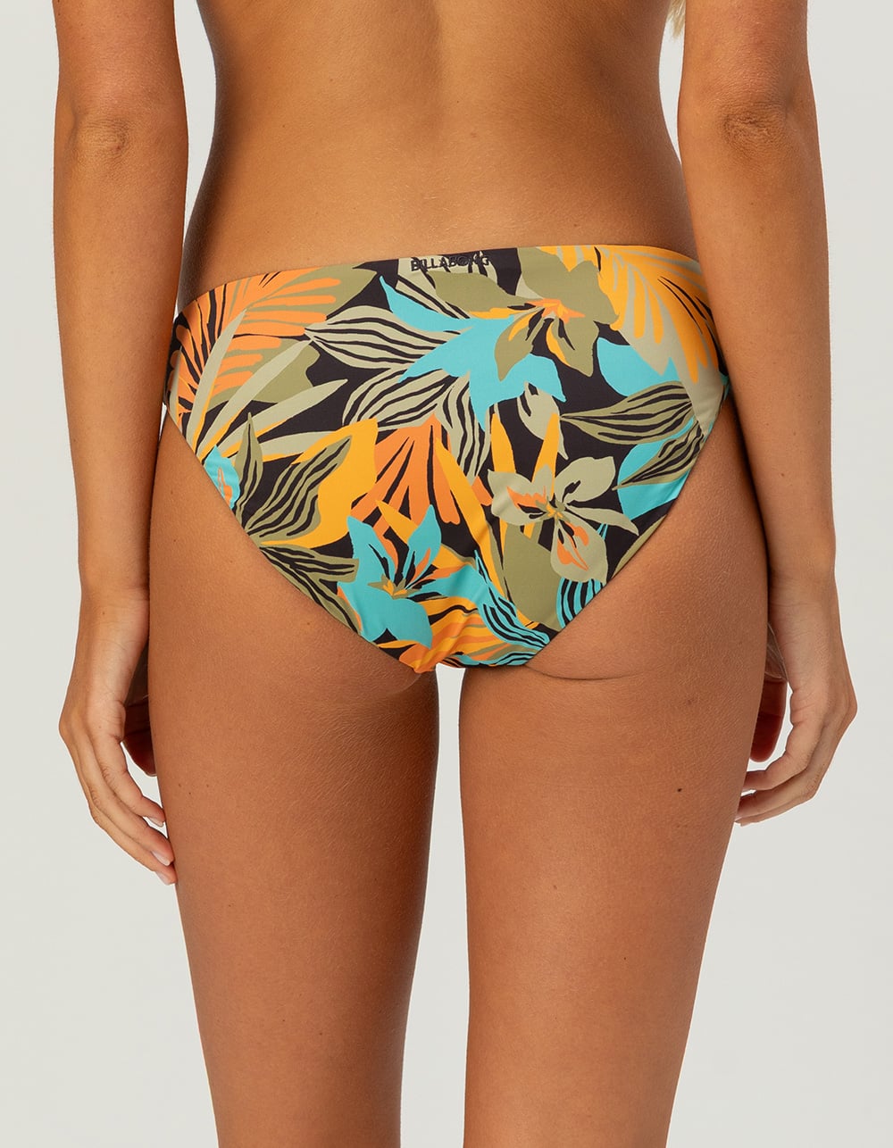 BILLABONG Des Tropiques Lowrider Bikini Bottoms - BLACK COMBO
