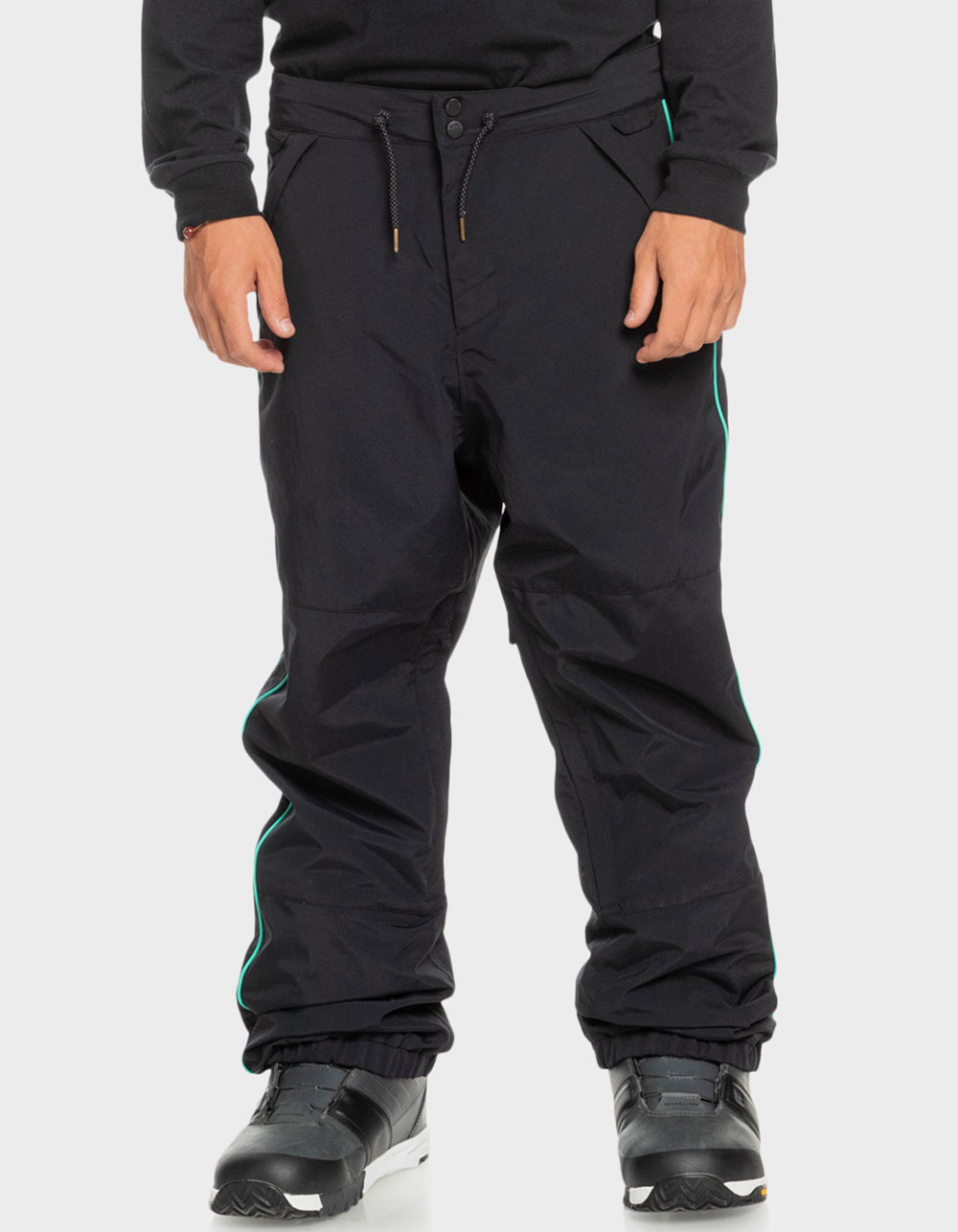 QUIKSILVER Snow Down Mens Shell Snow Pants GRAY Tillys
