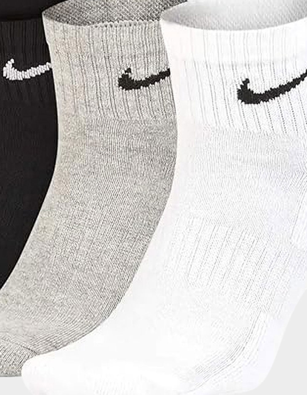 NIKE Everyday Cushioned 3 Pack Ankle Socks