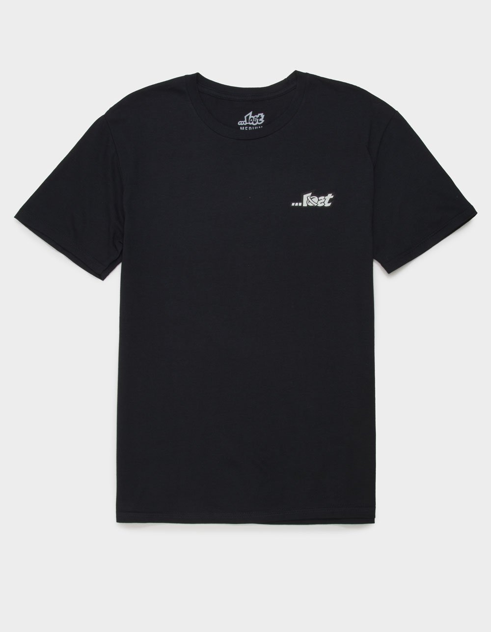 LOST Linear Lam Mens Tee - BLACK