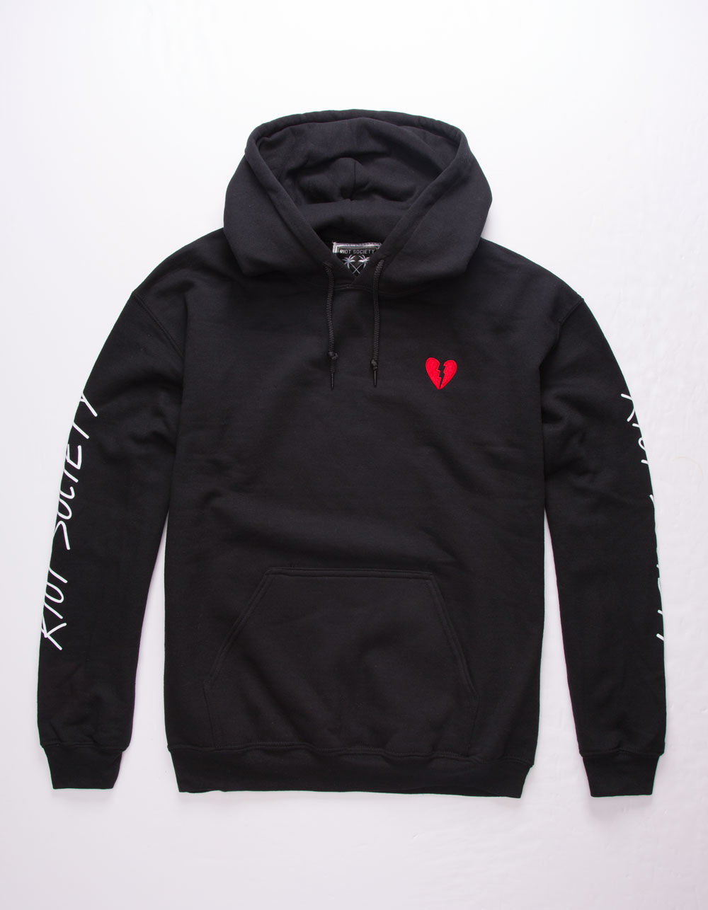 riot society blue hoodie