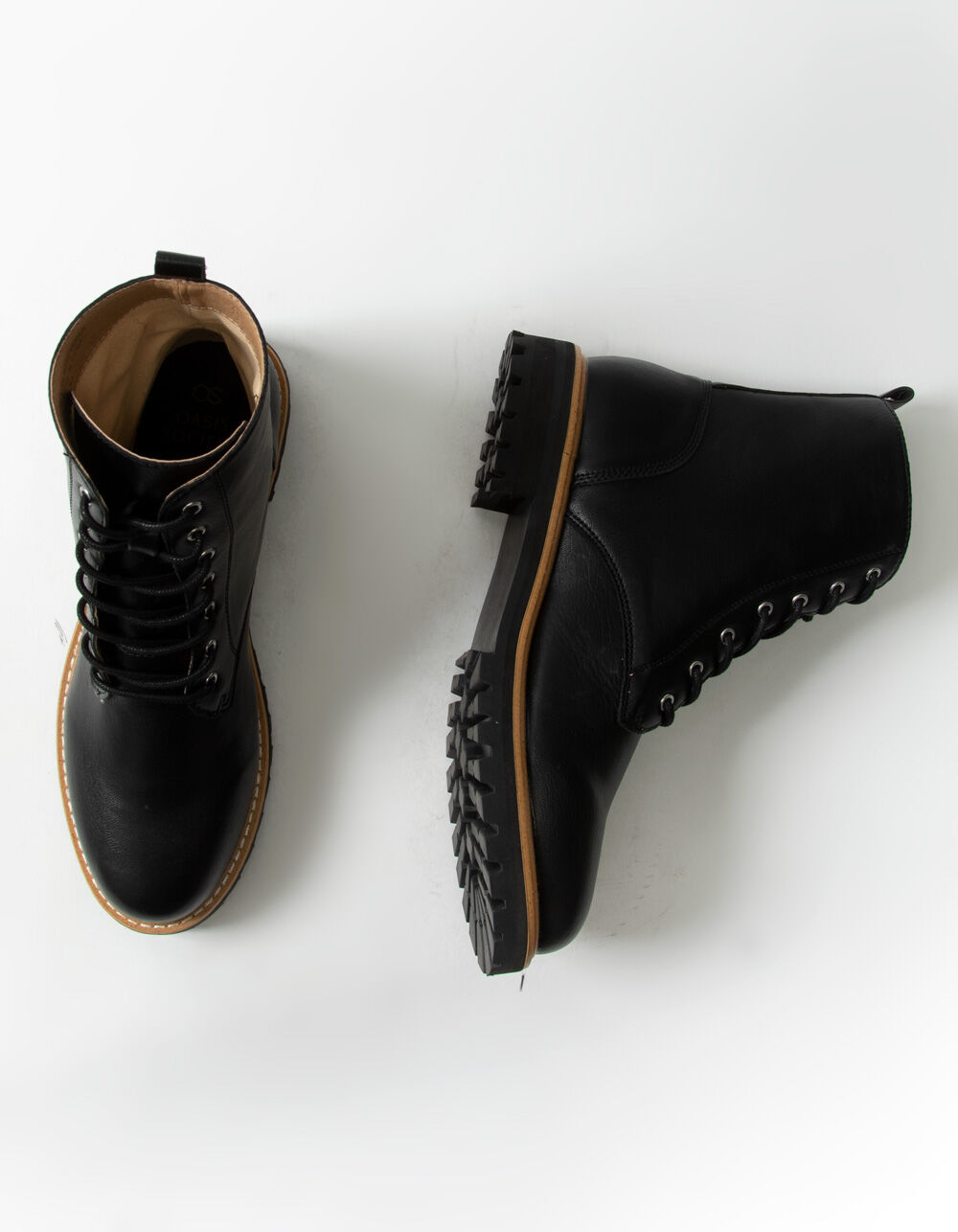 OASIS SOCIETY Womens Lace up Combat Boots - BLACK | Tillys