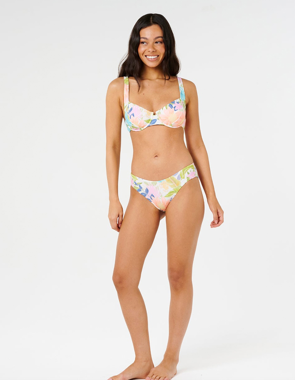 RIP CURL Catalina Island Full Coverage Bikini Bottoms - MULTI