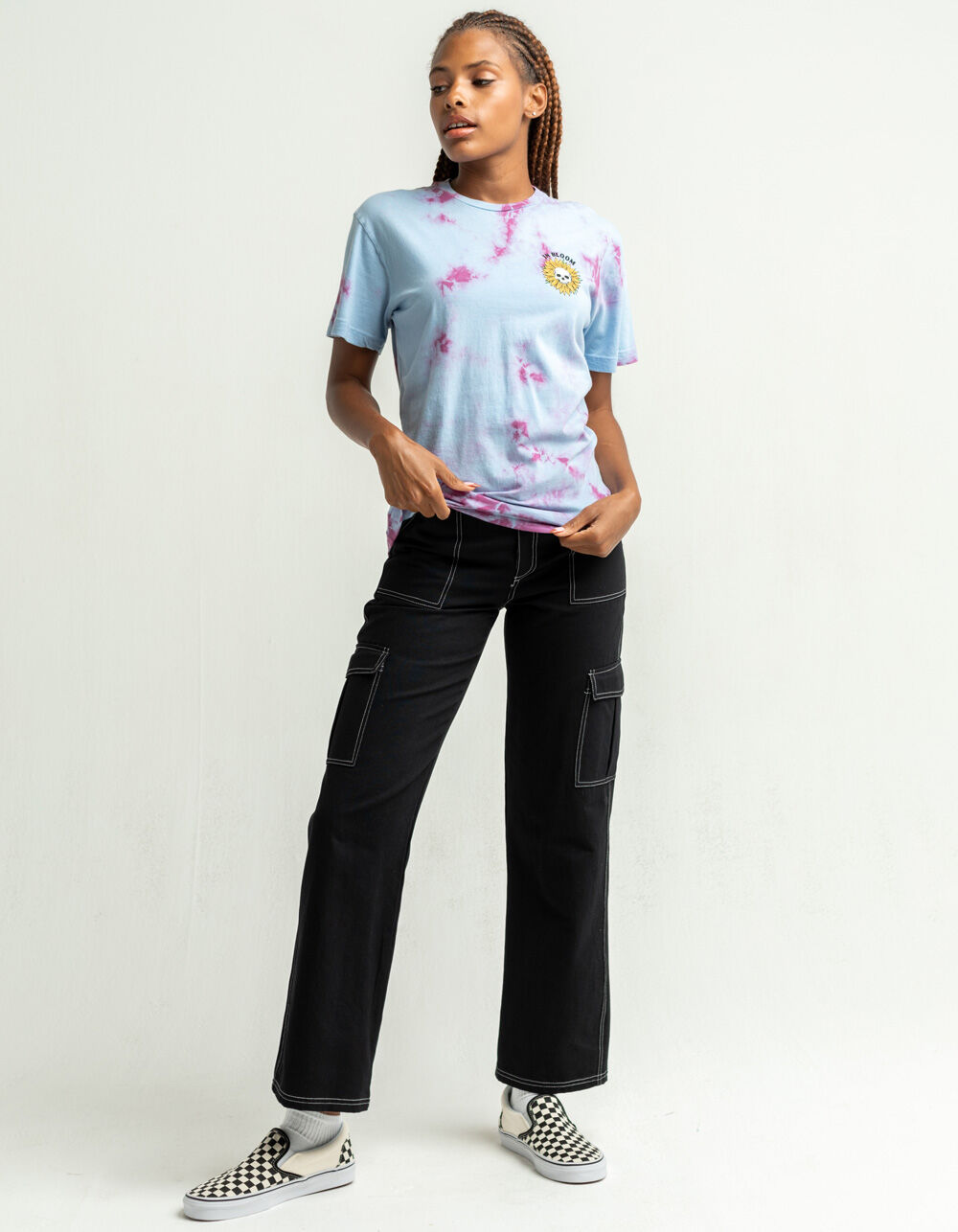 LAST CALL CO. In Bloom Womens Oversized Tee - BLUCO | Tillys