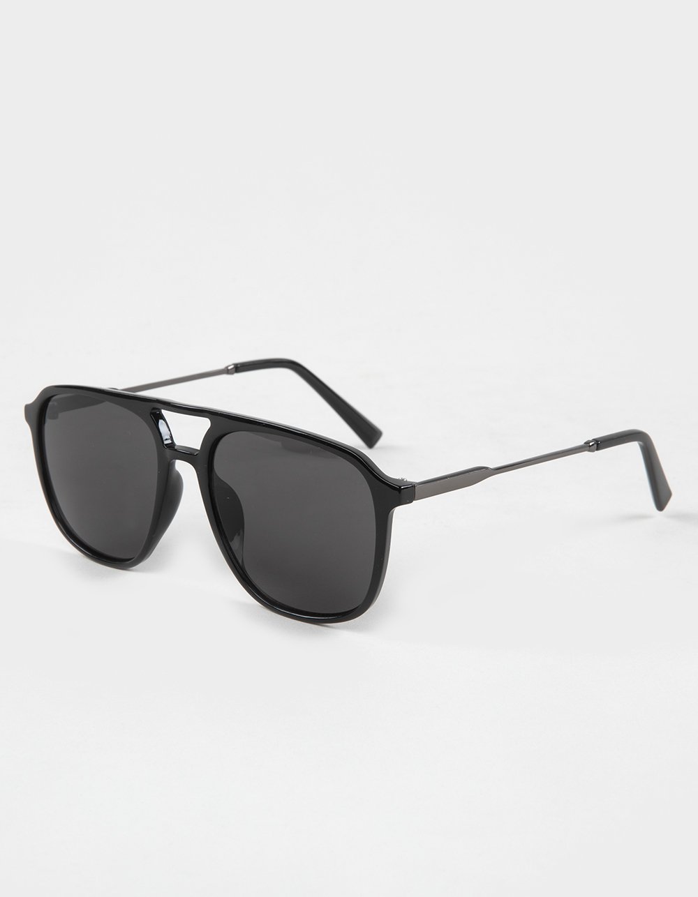 RSQ Aviator Plastic Sunglasses - BLACK