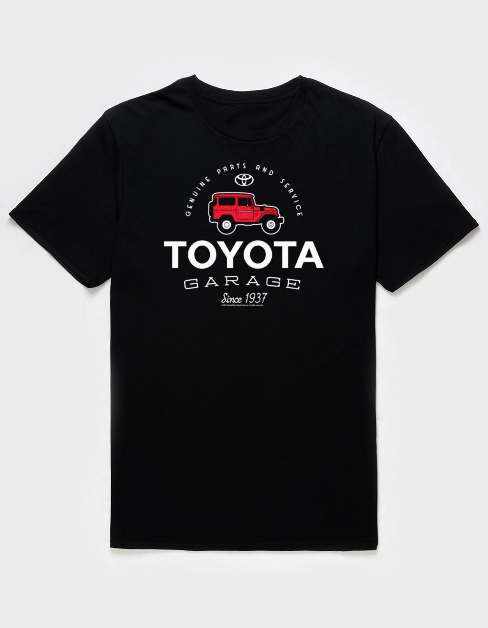 TOYOTA Genuine Parts And Service Unisex Tee - BLACK