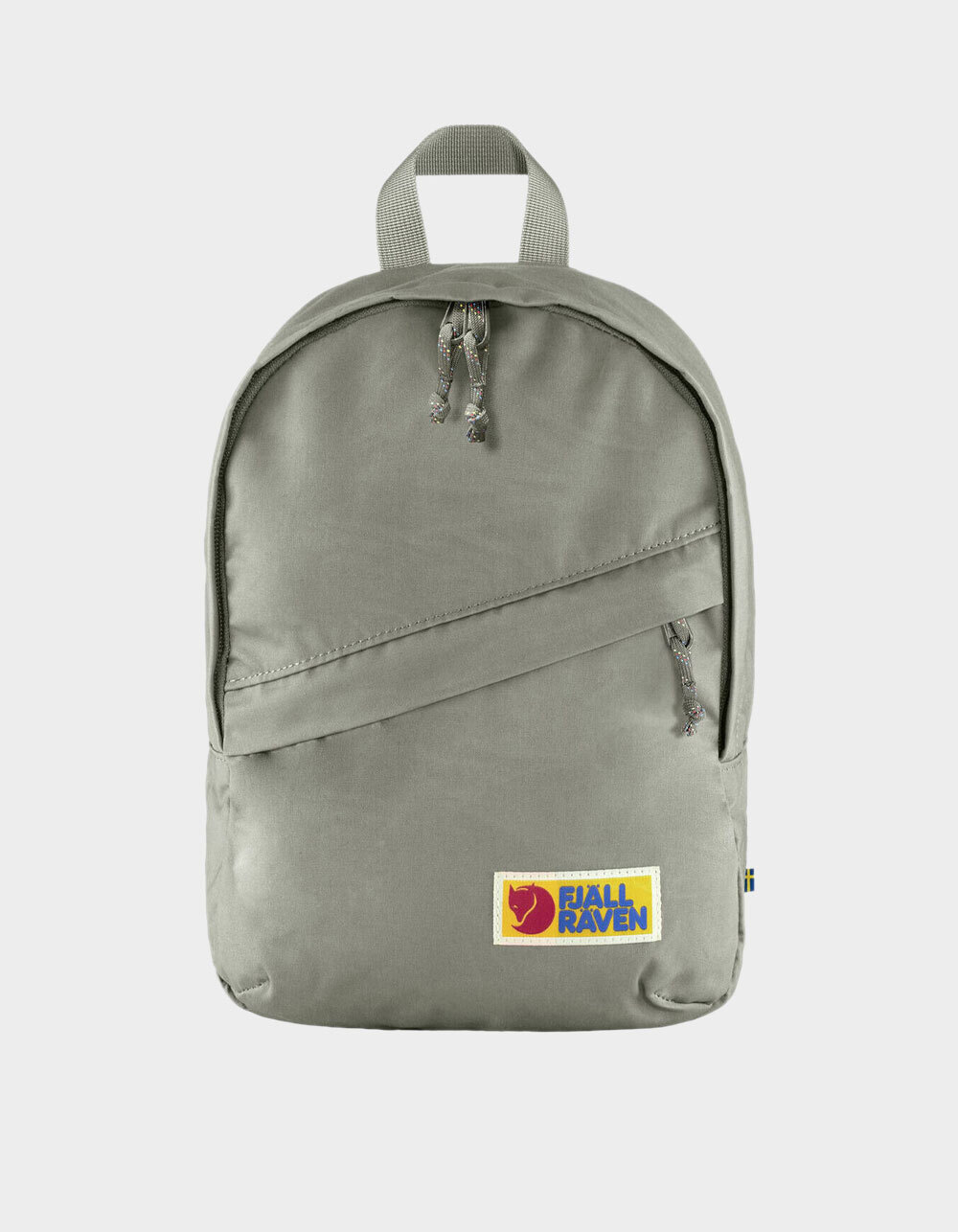 fjallraven vardag 25 mini backpack Black one zippered and one open Fjallraven Vardag Mini