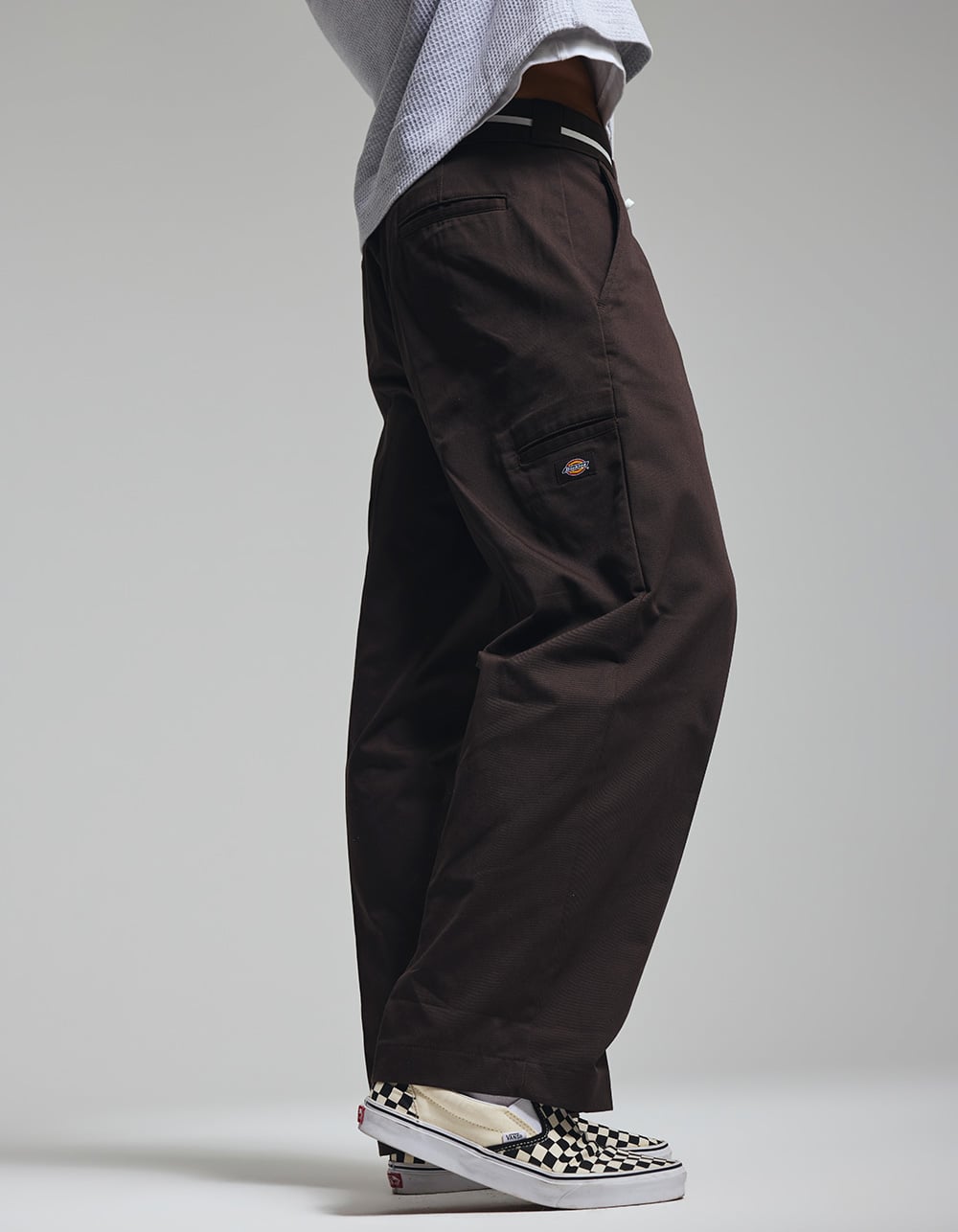DICKIES 247 Loose Mens Work Pants - BROWN