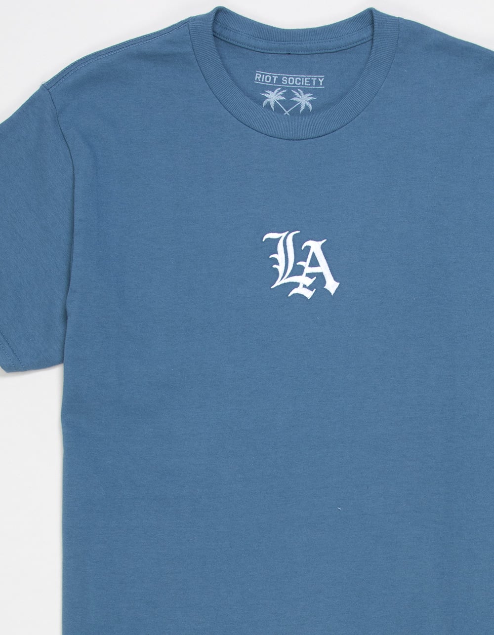 RIOT SOCIETY LA Center Embroidered Mens Tee