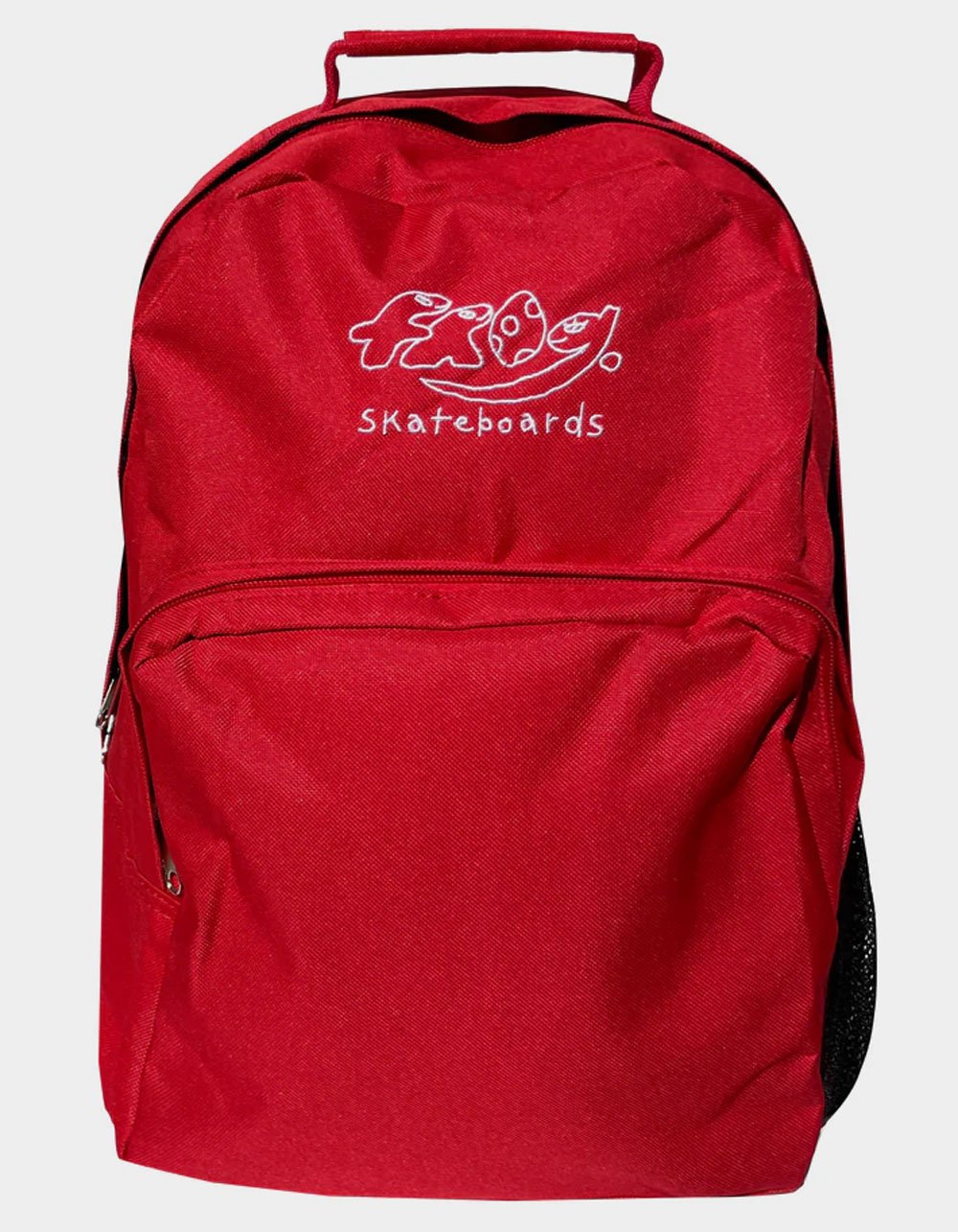 FROG SKATEBOARDS Dino Logo Backpack - RED