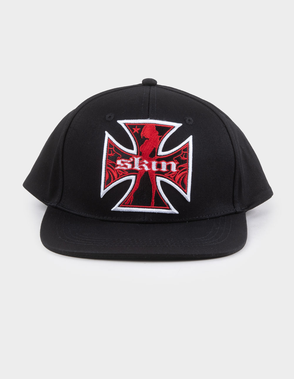 SKIN INDUSTRIES C4 Snapback Hat - BLACK