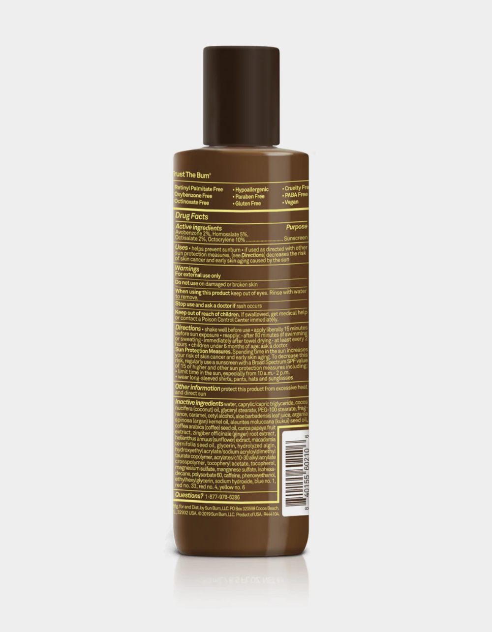 SUN BUM SPF 15 Sunscreen Browning Lotion BROWN Tillys