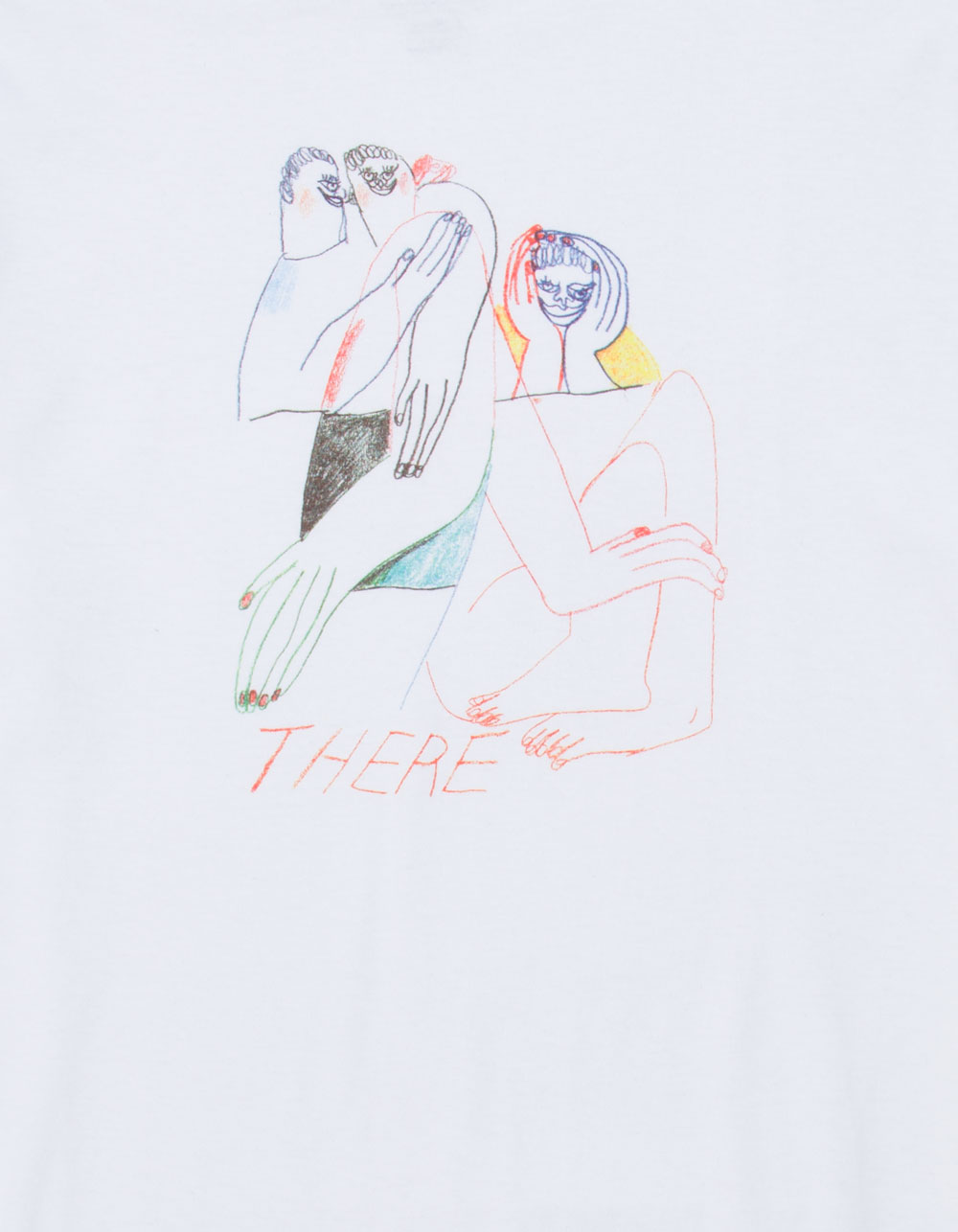 THERE SKATEBOARDS Thread Mens Tee - WHITE
