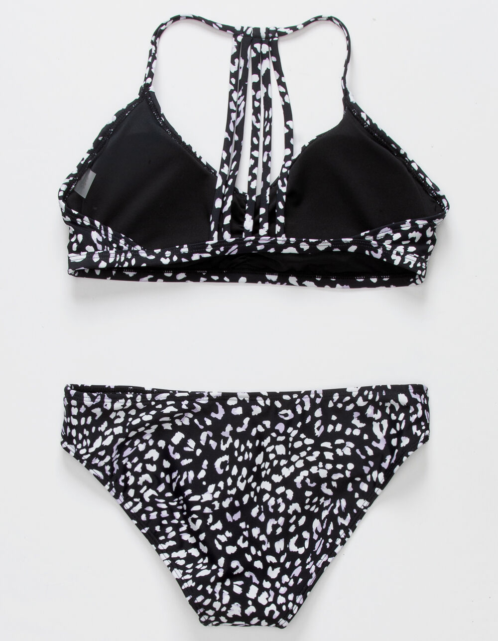 FULL TILT Cinch Girls Bikini Set - BLACK COMBO | Tillys