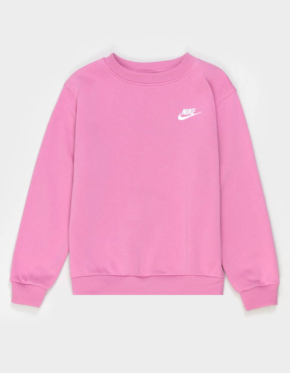 NIKE Sportswear Club Fleece Boys Crewneck Sweatshirt - PINK