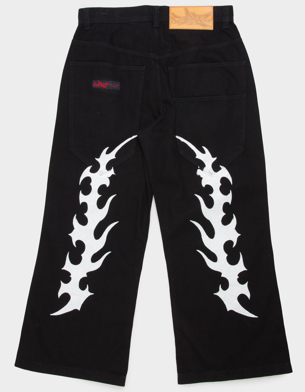 GAT Give Mens 26" Leg Opening Ultra Baggy Jeans - BLACK