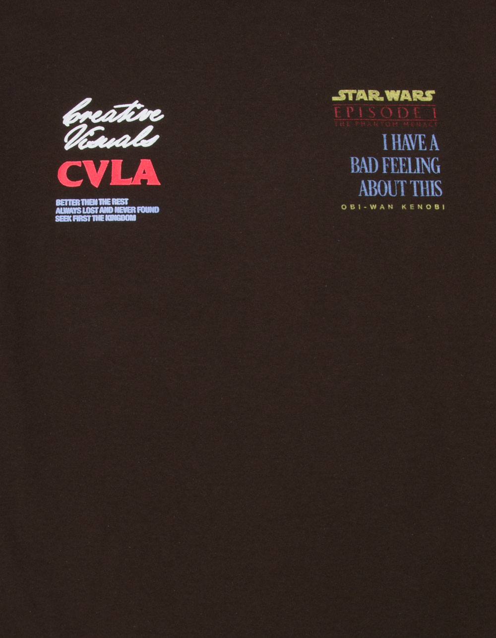 CVLA x Star Wars Poster Mens Tee - BROWN