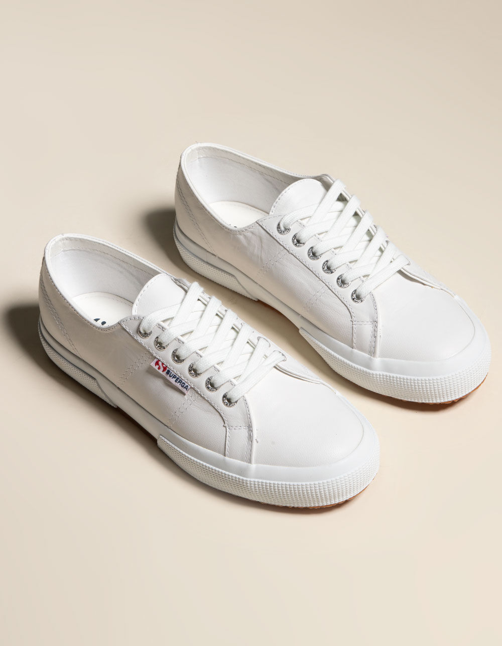 SUERGA 2750 Nappaleau Leather Womens Shoes - WHITE | Tillys