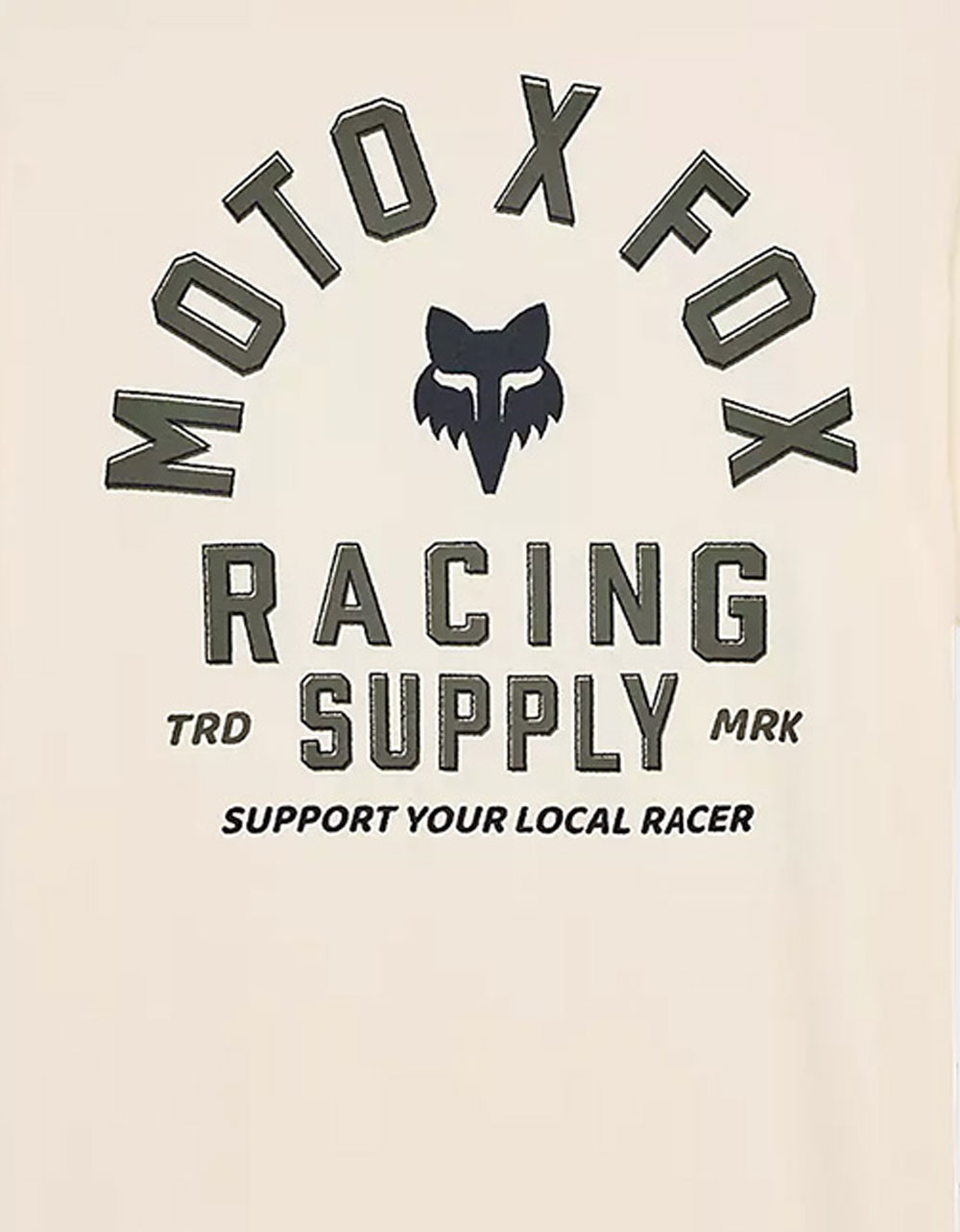 FOX Local Racer Mens Tee - OFF WHITE