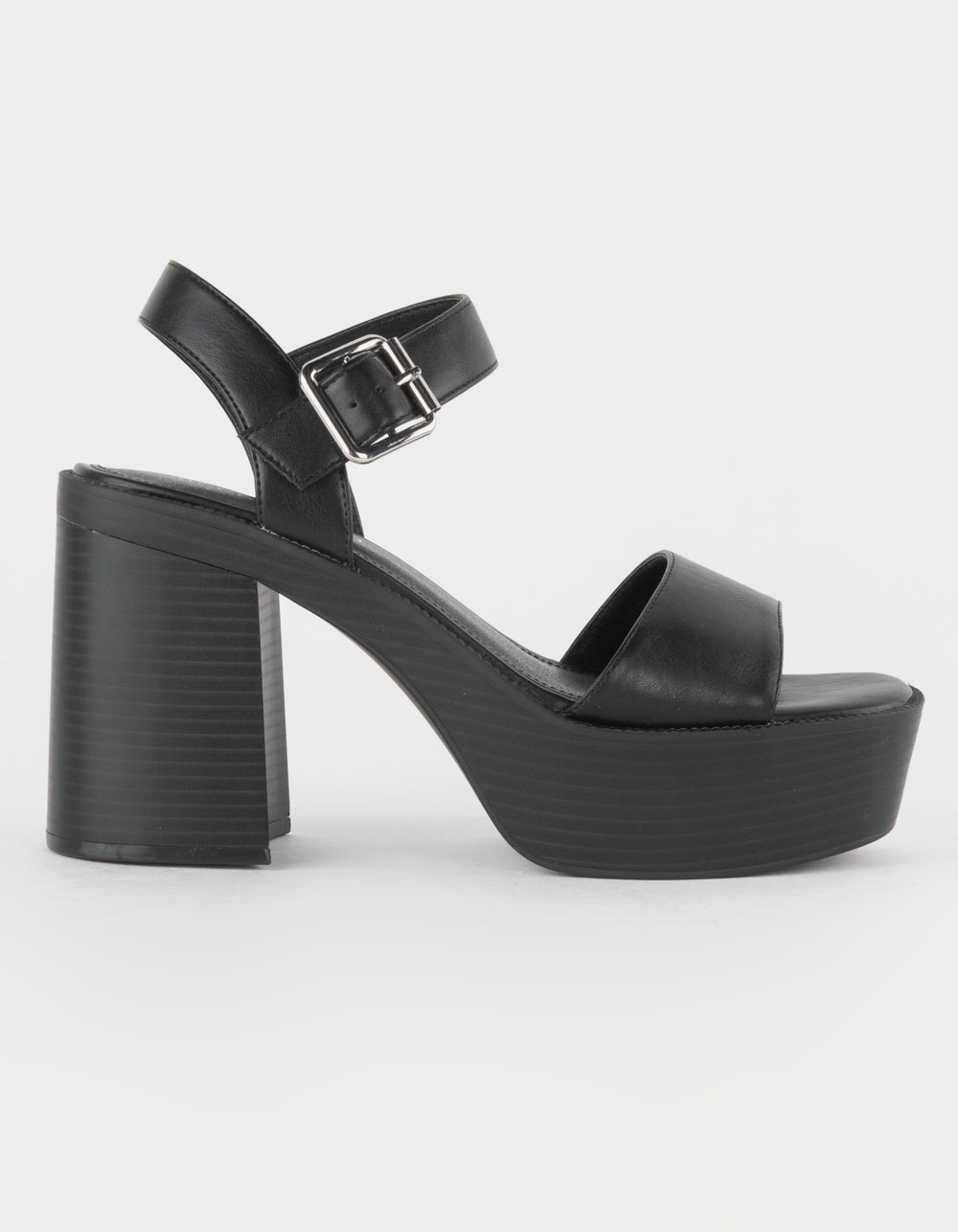 MADDEN GIRL Grandview Wood Womens Platform Heels BLACK Tillys