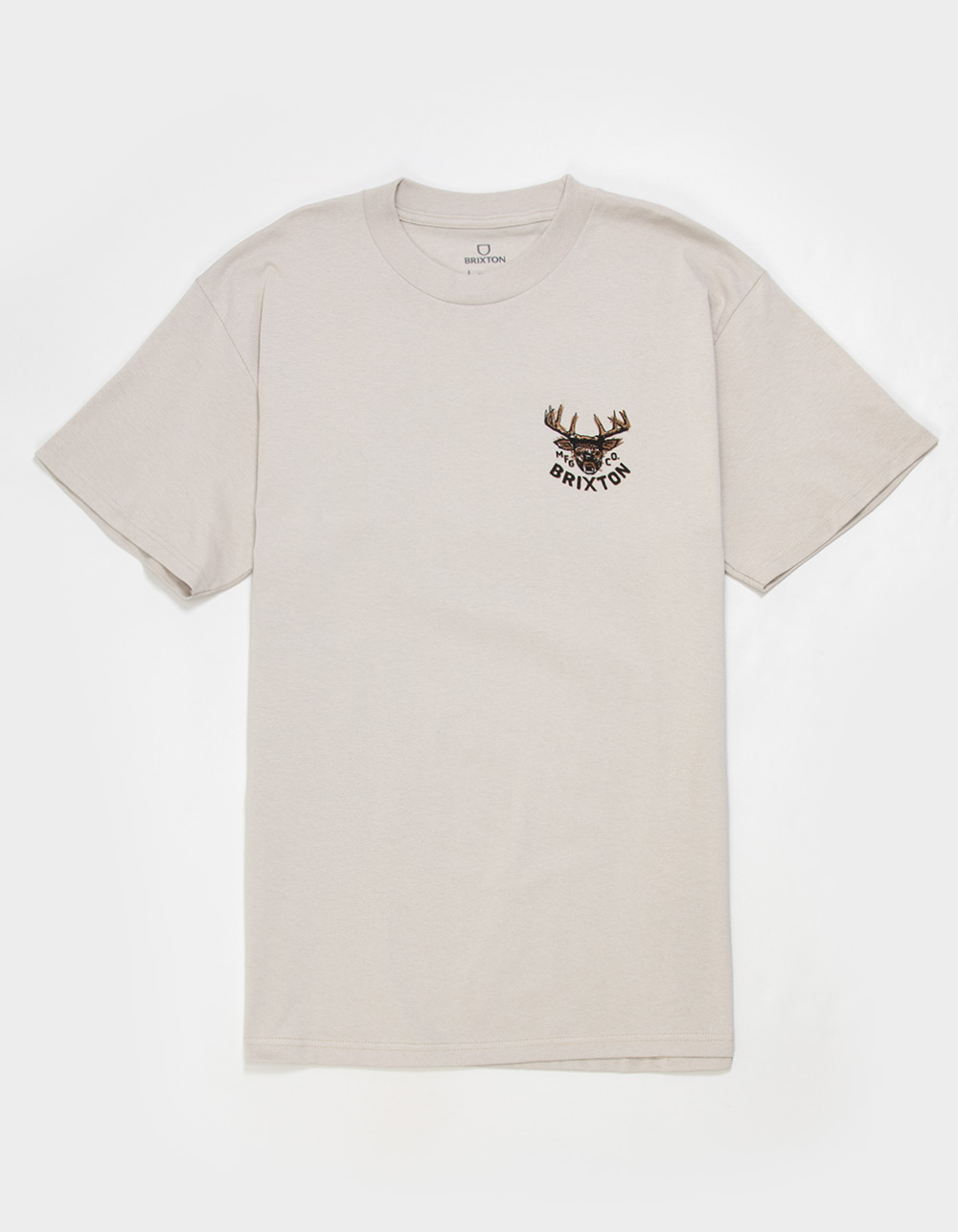 BRIXTON Berick Mens Tee - GRAY