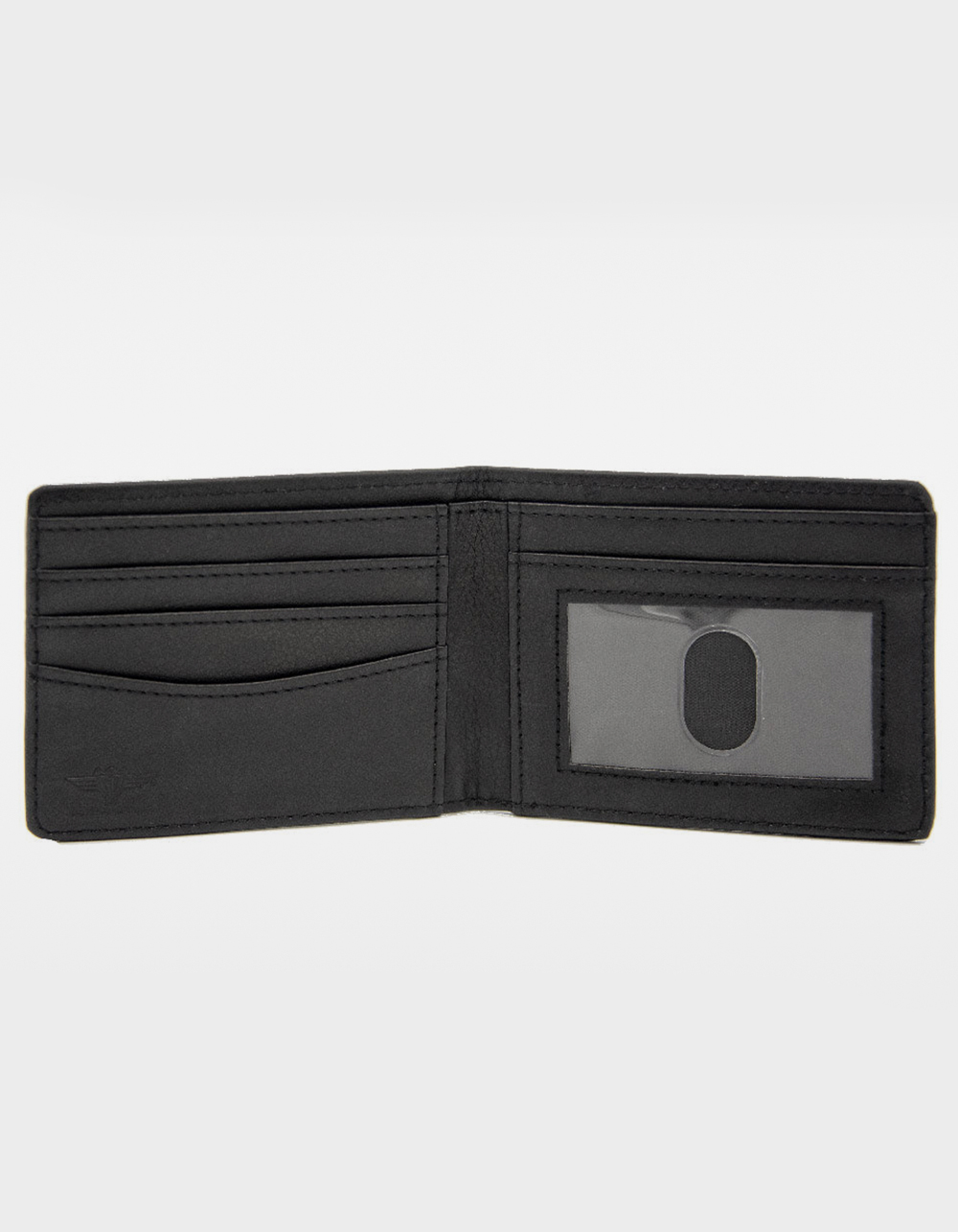 BUCKLE-DOWN Ford Script Americana Flag Bifold Wallet - BLACK COMBO
