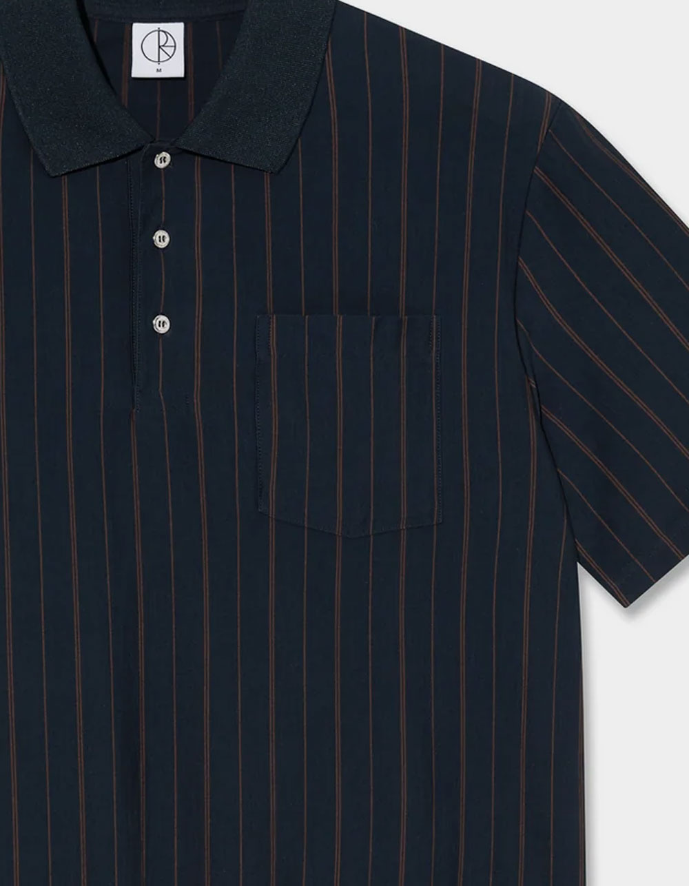 POLAR SKATE CO. Fancy Mens Polo Shirt - NAVY COMBO