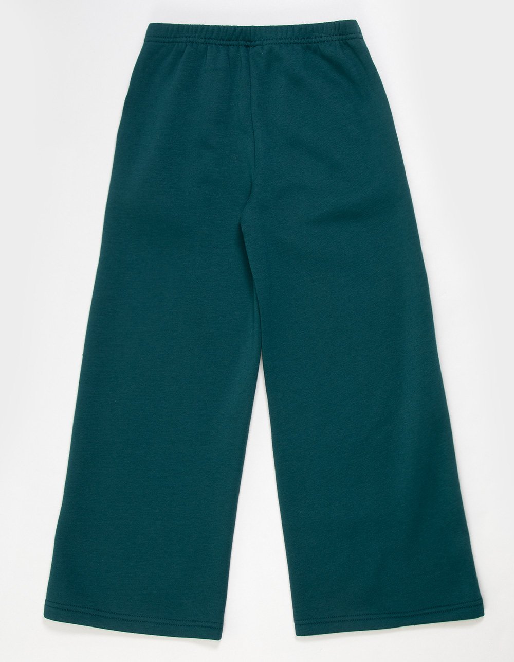 FULL TILT Bow Girls Wide Leg Sweatpants - TEAL GREEN