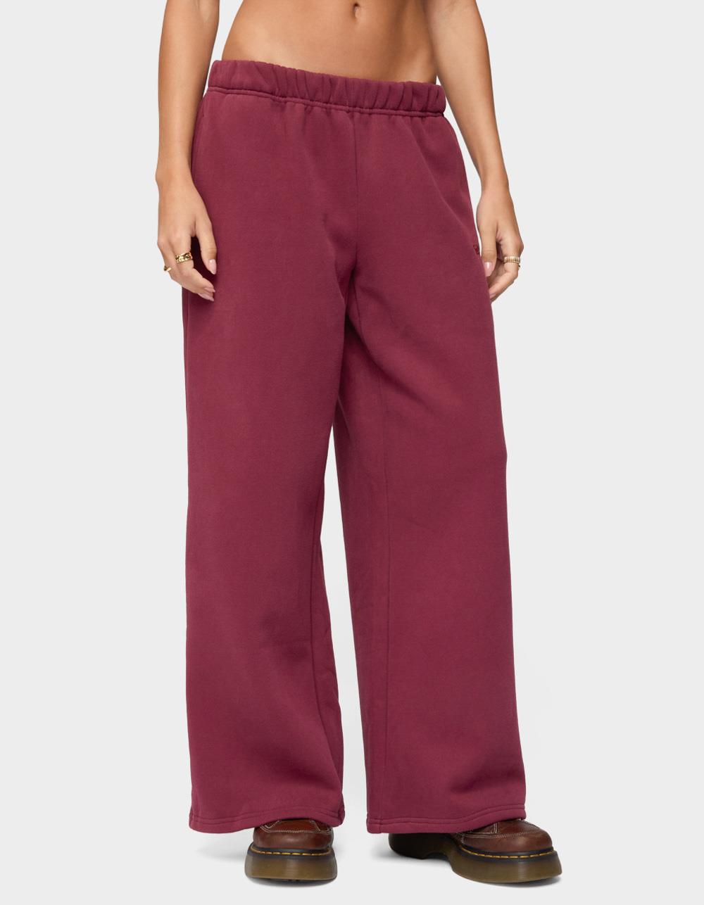 EDIKTED Basic Girl Wide Leg Edikted Sweatpants