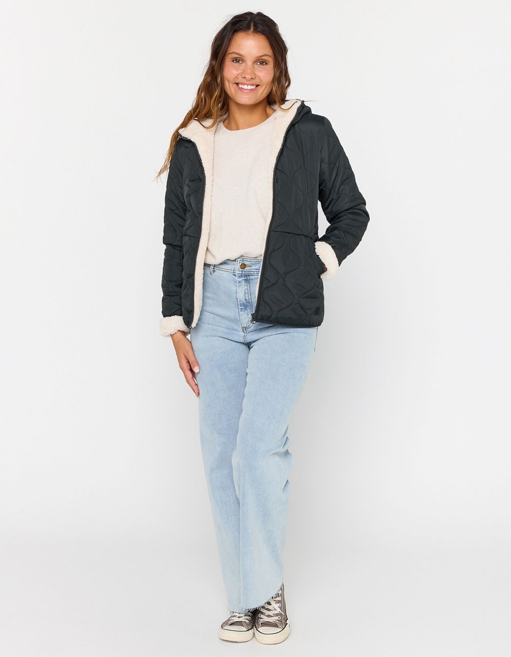 RIP CURL Anti-Series Anoeta Classic Womens Jacket - BLACK