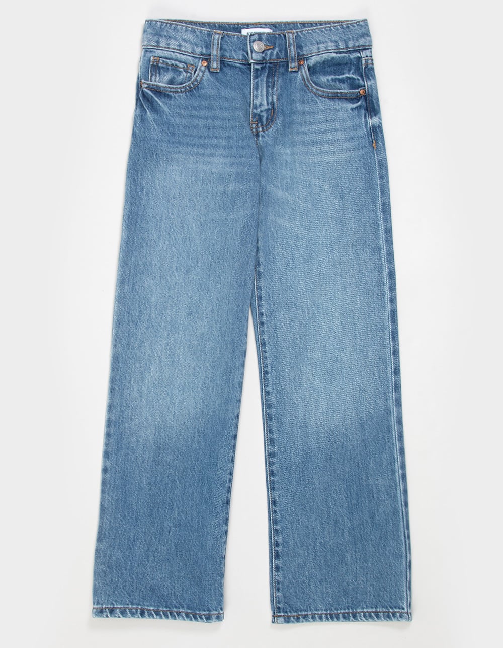 RSQ Girls Low Rise Wide Leg Jeans - Dark Wash