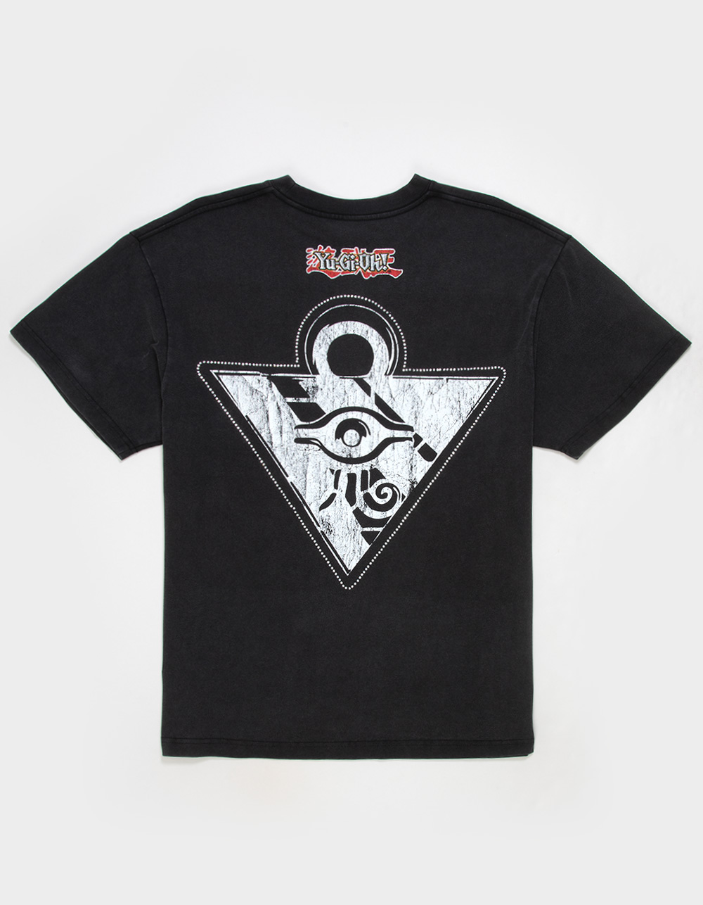 YU-GI-OH! Evil Mens Boxy Tee - WASHED BLACK