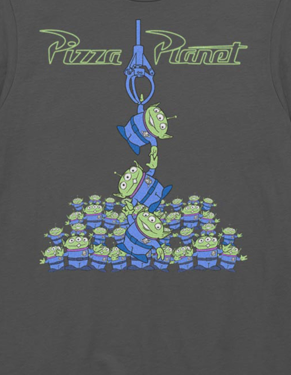 TOY STORY Alien Planet Unisex Tee - CHARCOAL
