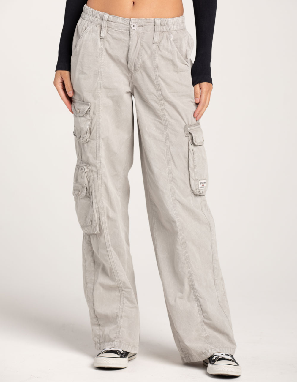 BDG Urban Outfitters New Y2K Womens Cargo Pants - LIGHT GRAY | Tillys