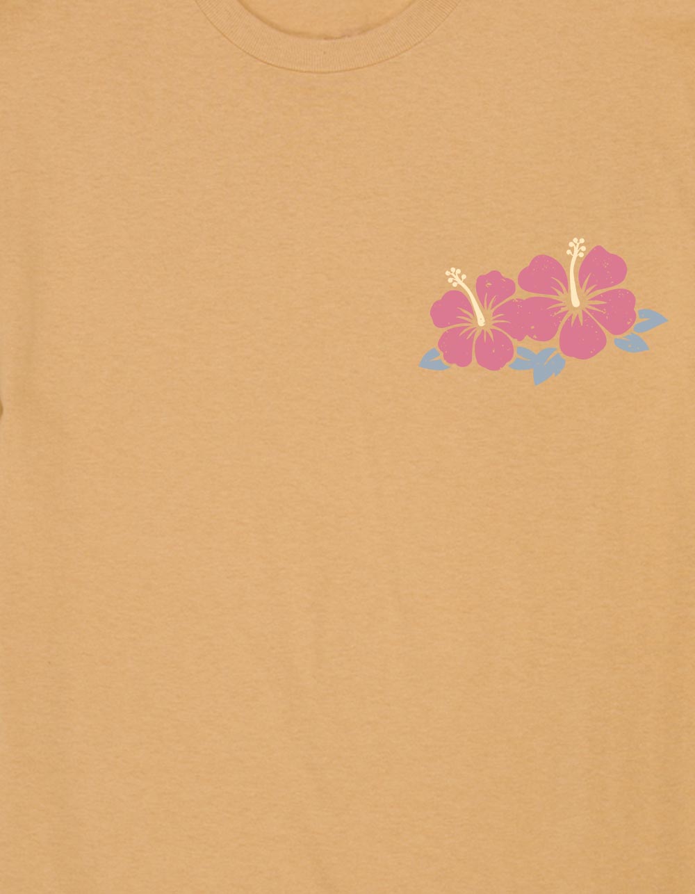 HIBISCUS Aloha Sunset Unisex Tee - GOLD