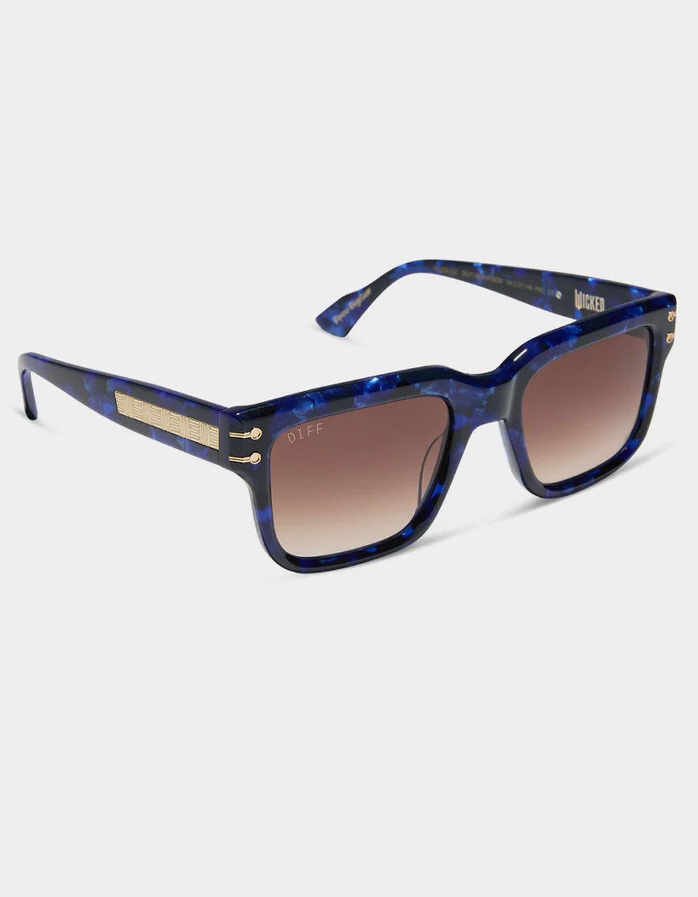 DIFF EYEWEAR x Wicked Prince Fiyero Sunglasses - BLUE