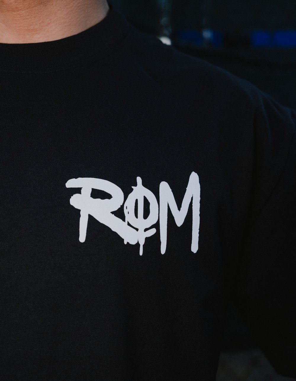 ROM Make Money Not Friends Mens Tee - BLACK