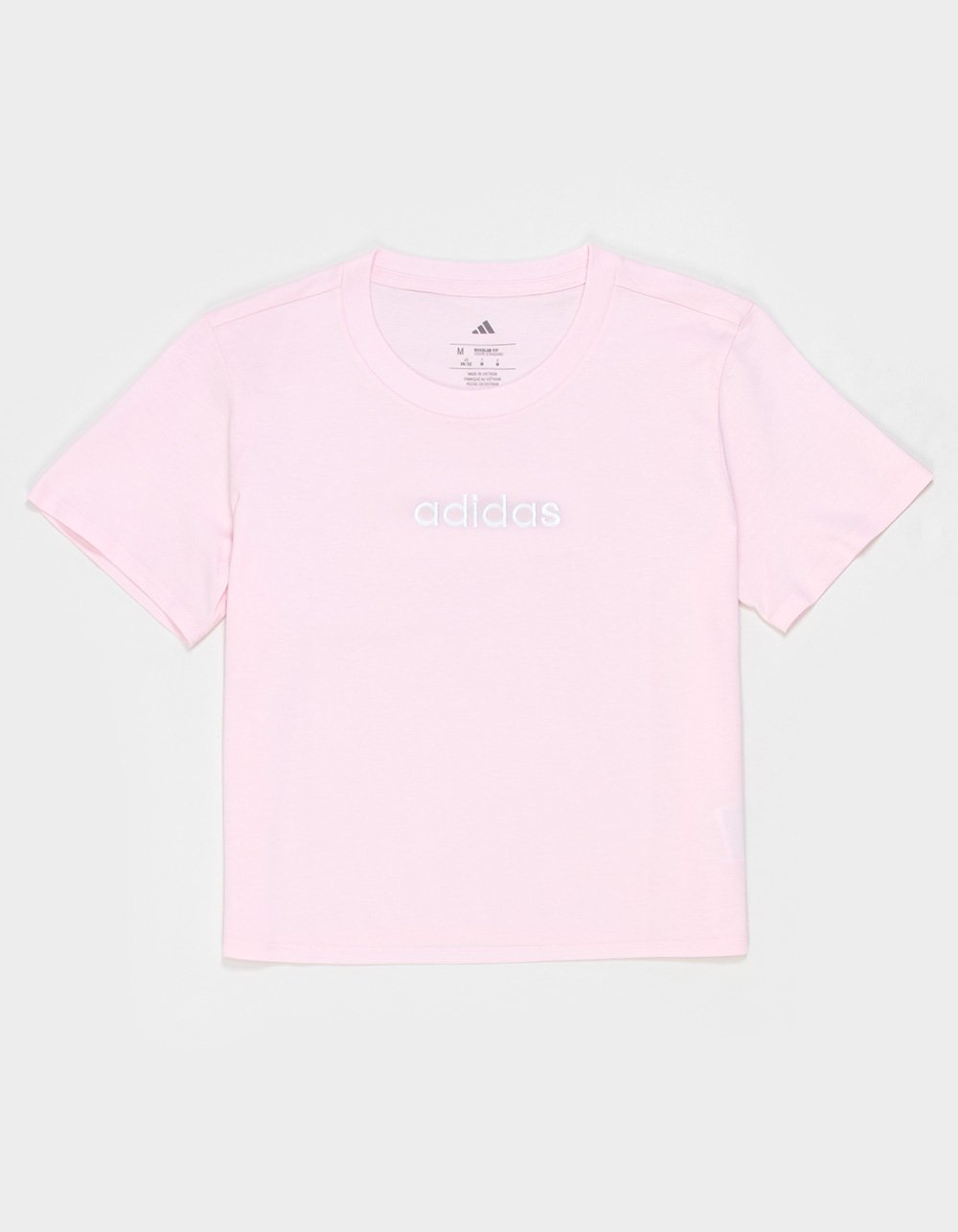 ADIDAS Embroidered Linear Girls Tee